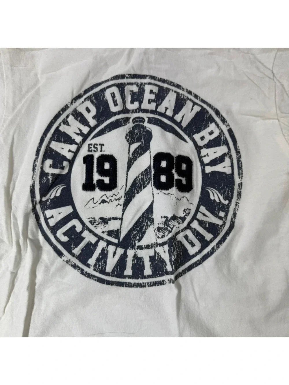 Children’s Place “Camp Ocean Bay” Graphic T-Shirt Size 4T 100% Cotton